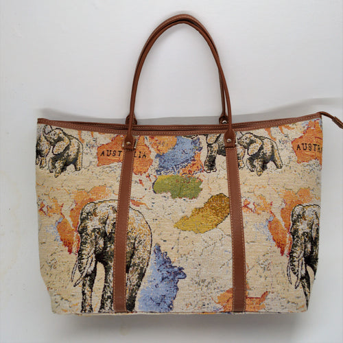 OUT OF AFRICA LARGE TOTE